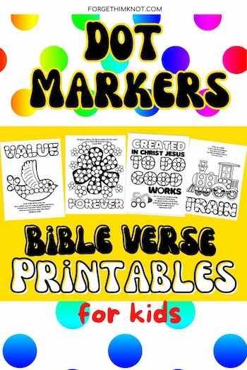 Kids Bible Verse Dot Marker Printables - Forget Him Knot Bible Verse Printables, Dot Marker Printables, Dot Marker Activities, Coloring Printables, Scripture Memorization, Bible Verses For Kids, Abc Printables, Online Bible Study, Kids Bible