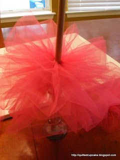 Quilted Cupcake: TuTu Tree Tutorial Tulle Christmas Trees, Diy Christmas Decorations Dollar Store, Shabby Chic Christmas Decorations, Penguin Christmas Decorations, Christmas Tree Decorating Tips, Diy Tulle, Deco Mesh Wreaths Tutorials, Christmas Tree Village, All Things Pink