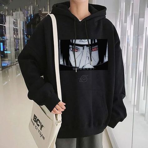 Naruto Clothing, Estilo Harajuku, Uchiha Itachi, Anime Streetwear, Anime Sweatshirt, Anime Inspired Outfits, Cheap Hoodies, Anime Hoodie, Anime Shirt