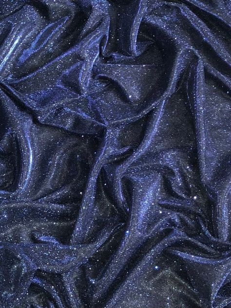 "Stunning sparkly stretch moonlight fabric :- beautiful medium weight fabric  width is 58\" inches(147cm) navy blue in colour has vertical one way stretch and two tone effect with a beautiful stardust on the face of the fabric  it shines brilliantly when light falls on it from different angles  because of its fantastic shine it can be used as evening wear,dresses,party wear,backdrop,decorations crafts,wedding,upholstery,table tops ,curtains,costumes etc this price is for one meter and if you wil Moonlight Fabric, Glitter Curtains, Blue Sparkly Dress, Wide Dress, Blue Party Decorations, Evening Wear Dresses, Color Celeste, Dark Blue Dress, Blue Curtains