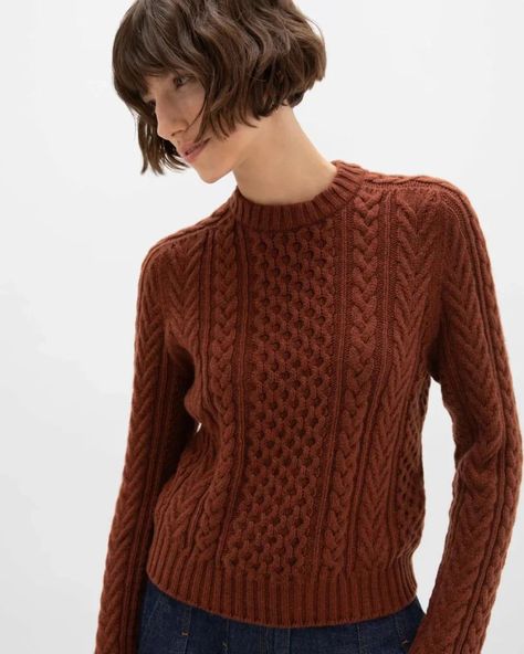 11 Best Sustainable Wool Sweaters for Fall & Winter 2024 - Sustainably Kind Living Slow Fashion Clothes, Cable Knitwear, Sweaters For Fall, Cable Jumper, Tartan Accessories, Cashmere Socks, Fast Fashion Brands, Cashmere Accessories, Childrens Hats