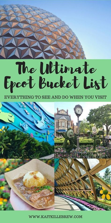 Ultimate Epcot Bucket List Christmas Disneybound, Disney Passholder, Epcot Attractions, Disney World Secrets, Disney Lifestyle, Disney World Vacation Planning, Florida Trip, Disney Trip Planning, Disney Vacation Planning