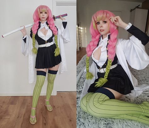 MItsuri Kanroji (Demon Slayer - Kimetsu no Yaiba) Cosplay Mitsuri Kanroji Cosplay, Mitsuri Kanroji Demon Slayer, Mitsuri Cosplay, Demon Slayer Mitsuri, Kimetsu No Yaiba, Demon Slayer, Cosplay Costumes, Gender Female, Fashion Models