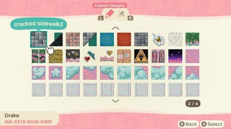 Acnh Design, Path Design, Cloud Island, Animal Crossing Villagers, Pink Cloud, Animal Crossing Game, Animal Crossing Qr, Pink Clouds, Kid Core