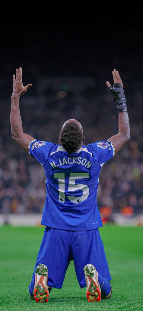 Nicholas Jackson Chelsea, Nicolas Jackson Chelsea, Chelsea Fc Wallpapers, Jackson Chelsea, Nicolas Jackson, Chelsea Football Club Wallpapers, Chelsea Football Team, Chelsea Fc Wallpaper, Soccer Wallpapers