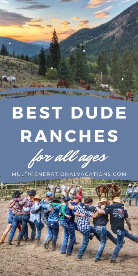 Family Dude Ranch Vacations, Montana Dude Ranch, Montana Dude Ranch Vacation, Dude Ranch Vacation All Inclusive, Kids Vacation Destinations, Dude Ranch Vacation, Ranch Montana, Ranch Family, Dude Ranch Vacations