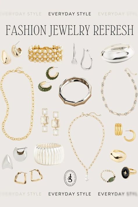 If you are on the hunt for new jewelry to add to your collection this fall 2024, look no further. From cuff bracelets to chunky hoops, Jo-Lynne Shane is sharing a list of new jewelry trends to try and some of her favorite everyday jewelry. Follow for more women's jewelry, jewelry style and fall trends. Jewelry Trends 2024, 2024 Jewelry, Over 40 Outfits, Fashion Trend Report, Jolynne Shane, Cozy Fall Outfits, Jewelry Styles, Clothing Trends, Current Styles