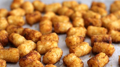 Seasoned Tater Tots, Healthy Baking Desserts, Tater Tot Recipes, Easy Vegetable Recipes, Dairy Free Cream Cheese, Tossed Salad, Tater Tots, Air Fryer Recipes Healthy, Kids Recipes