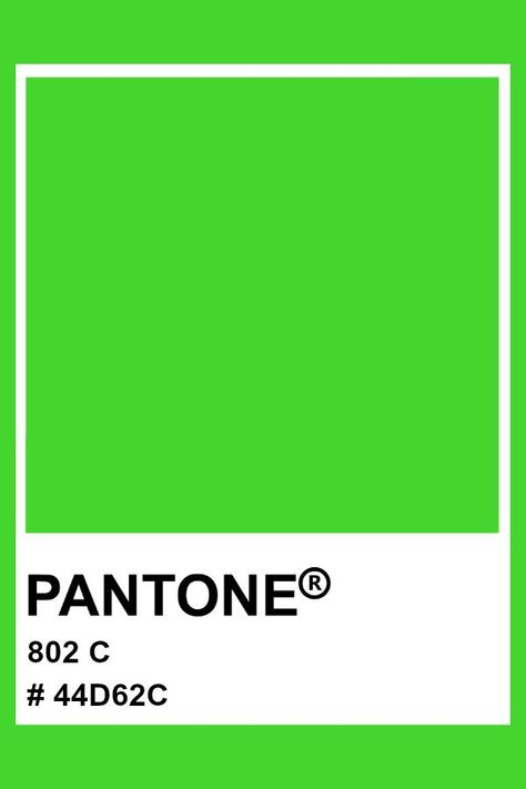 Pantone Neon Colors, Green Pantone Palette, Light Green Pantone, Neon Pantone, Pantone Green, Pantone Tcx, Color Schemes Design, Pantone Palette, Pantone Colour Palettes