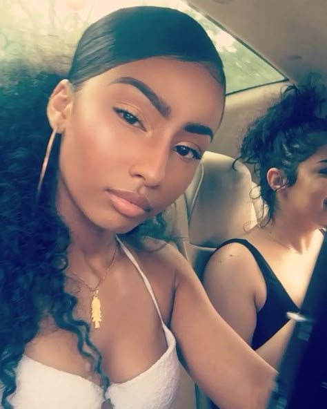 pinterest : queenxoamaya ♚ Rubi Rose, Hair Laid, You're Beautiful, Curly Girl, Love Hair, Black Girls Hairstyles, May 13, Ponytail Hairstyles, Instagram Video