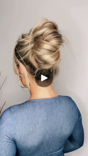 Hair Updos For Medium Hair Casual, Messy Bun For Thick Hair Tutorial, Perfect Messy Bun Tutorial Long Hair, Messy Bun Tutorial For Thick Medium Hair, Quick Messy Bun For Long Thick Hair, Extra Long Hair Messy Bun Tutorial, Work Updos For Long Hair, Easy Messy Bun, Messy Bun Tutorial