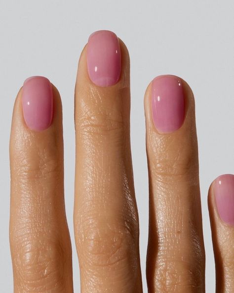 GELCARE® | This delicate, jelly, pink enhances the natural beauty of your nail while giving them a little punch. Shade is ROSE WATER. | Instagram Rose Pink Nails, Pink Wedding Nails, Pink Gel Nails, Hippie Nails, Pink Manicure, Work Nails, Really Cute Nails, Rose Nails, Nails Only