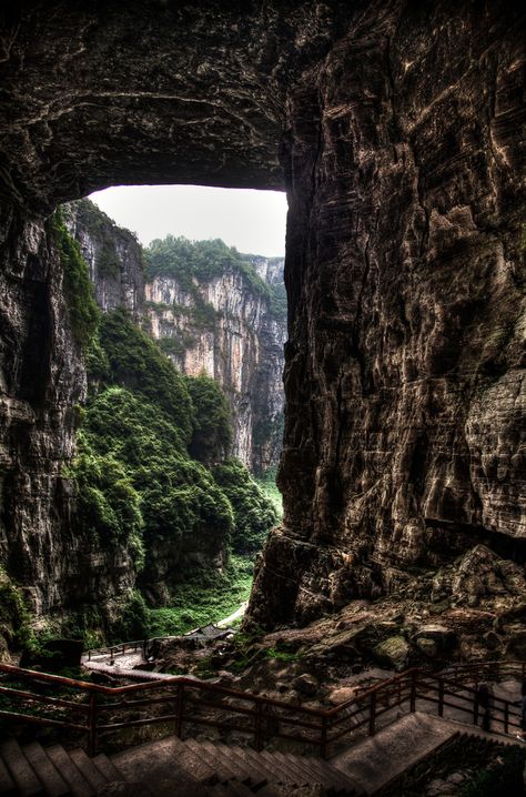 Wulong Karst, Peaceful Images, Canon 5d Mark Ii, Chongqing China, Mandala Rock Art, Canon 5d, Mandala Rocks, Awesome Places, Chongqing