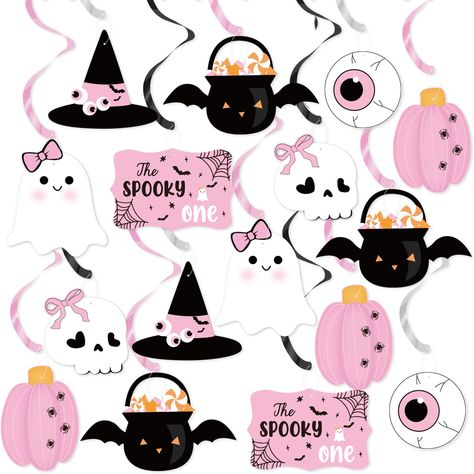 PRICES MAY VARY. Halloween 1st Birthday Decorations:The Halloween spooky one birthday decorations are great choice for Halloween theme first birthday party. Exquisite halloween party supplies set must make an unforgettable moment for your party Cute design:These hanging decorations adopt new cartoon patterns of Halloween elements.There are bat, skeleton, eyeball and other pattern designs. Host an unforgettable 1st birthday party for your child during Halloween Easy to Hang:Each halloween ceiling Halloween Theme First Birthday, Halloween Ceiling Decorations, Halloween First Birthday Party, The Spooky One, Halloween Ceiling, Halloween Birthday Decorations, Halloween Birthday Party Decorations, Halloween First Birthday, Halloween 1st Birthdays