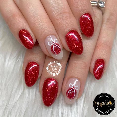 Nail Decoration Ideas, Nails 2023 Winter, 2023 Winter Nails, Winter Nails 2023, Nails 2023 Trends, Christmas Nail Design, Nail Art Noel, Brown Acrylic Nails, Holiday Nails Christmas