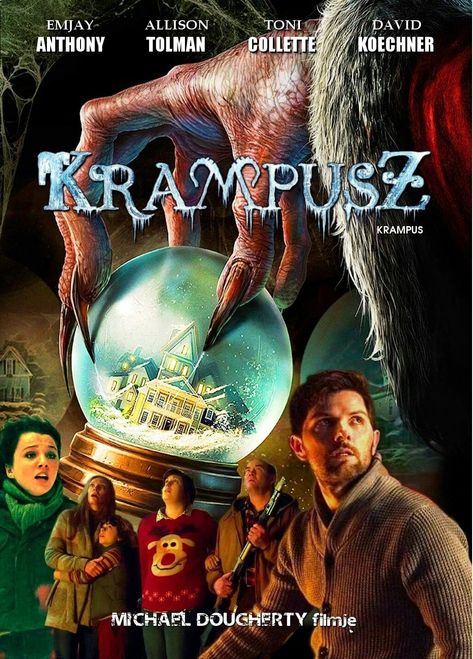 Krampus movie poster #krampus #christmas Fantastic Movie posters #SciFi movie posters #Horror movie posters #Action movie posters #Drama movie posters #Fantasy movie posters #Animation movie Posters Krampus Movie, Horror Comedy, 2012 Movie, Tv Series Online, 2015 Movies, Animation Movie, Movies 2019, Shrek, American Horror Story