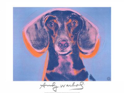 Andy Warhol Paints Archie Andy Warhol Portraits, Pop Art Andy Warhol, Arte Dachshund, Art Andy Warhol, Andy Warhol Pop Art, Andy Warhol Art, Warhol Art, Claes Oldenburg, Gallery Of Modern Art