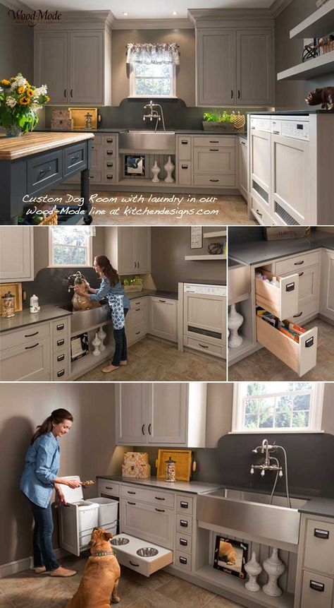 Dog Cabinet, Ken Kelly, Food Storage Cabinet, Dog Room, Pet Food Storage, Kitchen Dinning Room, Cat Food Storage, Design Your Kitchen, Dog Rooms