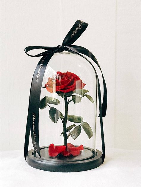 Rose Dome, Rose In A Glass, Forever Roses, Eternal Rose, Red Bedroom, Bedroom White, Graduation Favors, Enchanted Rose, First Mothers Day Gifts