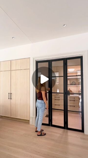 Folding Door Kitchen, Bi Folding Doors Kitchen, Bi Folding Doors, Bi Fold Doors, Three Birds Renovations, Urban Farmhouse, Three Fold, Three Birds, Butler's Pantry