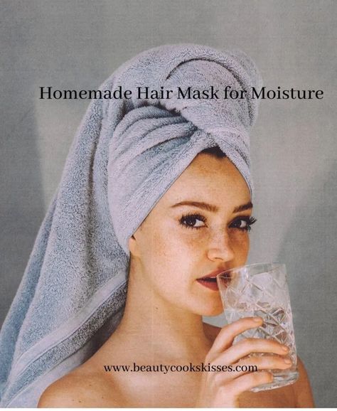 Homemade Hair Mask for Moisture Best Clarifying Shampoo, Exfoliate Scalp, Hair Mask Recipe, Homemade Hair Mask, Washing Your Hair, Homemade Hair, Silky Smooth Hair, Shampoo For Curly Hair, Hair Set