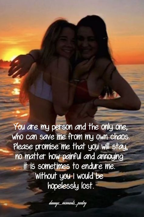 Me And My Bestie Quotes, I Love You Friend Quotes, Friendly Quotes, Without You Quotes, Quotes Distance, Crazy Best Friends, Friend Stuff, Friend Poems, Promise Me