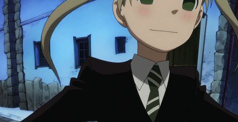 Maka Soul Eater, Soul Eater Anime, Maka Albarn, Gif Icons, Soul X Maka, Anime Egyptian, Soul Eater Manga, Soul And Maka, Icon Gif