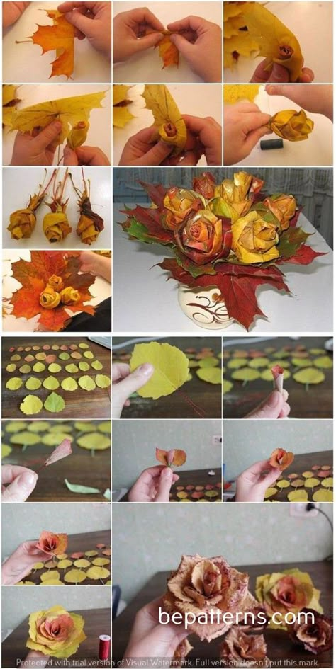 Halloween Paper Decorations, Halloween Diy Paper, Dekoratívne Vence, Jul Diy, Paper Decorations Diy, Halloween Paper Crafts, Instruções Origami, Fall Thanksgiving Decor, Leaf Crafts