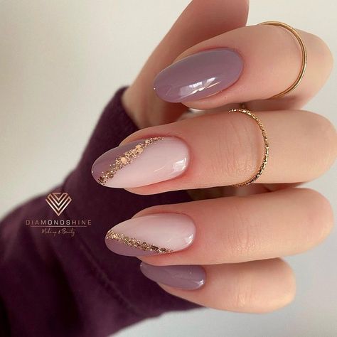 Nude Nails Gel Polish, Gelový Lak, Ongles Beiges, Mauve Nails, Unghie Sfumate, Manikur Kuku, Nude Nail Designs, Simple Gel Nails, Work Nails