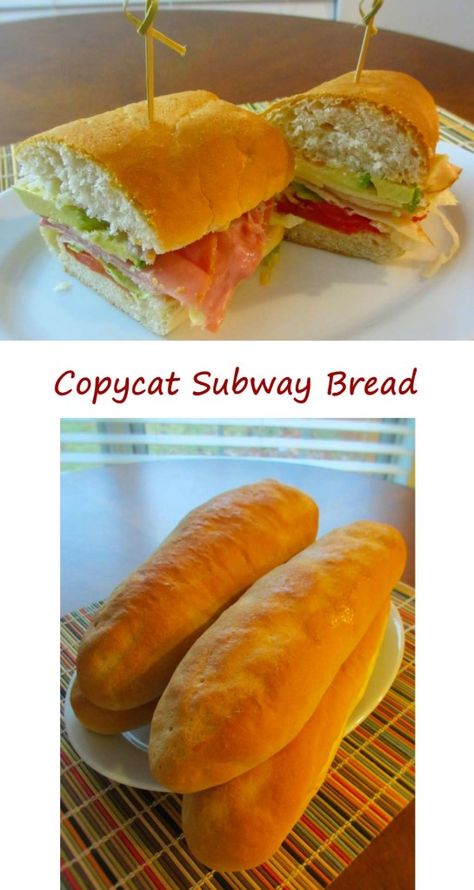 I made a copycat version of Subway’s Italian BMT sandwich early last year. And it was good, mighty good… But, I used a loaf of French bread I picked up at my local grocery store. Not that there’s anything wrong with that, it just has been nagging at me ever since. It just wasn’t quite like the real Subway bread.  But this is. And it makes all the difference in the world. Every sandwich I made with this bread was to die for. Perfect. Italian Bmt Sandwich, Bmt Sandwich, Subway Bread, Candy Cane Cookie Recipe, Sandwich Bread Recipes, Bread Pizza, Restaurant Dishes, Bread Bun, Supper Recipes