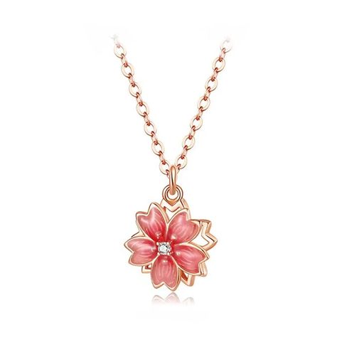 PRICES MAY VARY. 💖【Unique & Classic】The petals of cherry pendant rotate with the wind, Double petals exquisite. This Cherry Blossom Shows your beauty at any time, the unique design of our cherry blossom necklace let you more confident and charming 💖【About the Necklace】This Cherry blossom pendant is comprised of the premium quality . rose gold plated, and a matching (17.71 " ) chain is included. The Diameter for Cherry Blossom Pendant is 0.33" 💖【Package Info】Comes with a Beautiful Giftable Vel Cherry Pendant, Cherry Blossom Jewelry, Cherry Blossom Necklace, Cherry Blossom Dress, Blossom Dress, Cherry Necklace, Blossom Jewelry, Cherry Flower, Pink Cherry Blossom