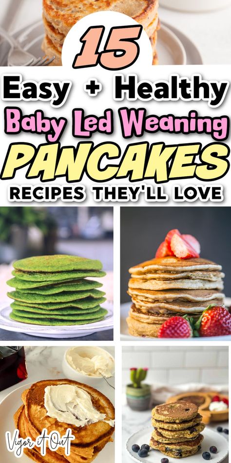 These easy healthy baby pancakes recipes are perfect for little hands and baby led weaning. 15 different recipes you can use for BLW like banana and oats, baby ceral pancakes, pumpkin spice, egg free and lactose free and more. Pancakes for baby that your abbies will love. Simple Baby Pancakes, Infant Banana Pancakes, Egg Free Baby Pancakes, Pancakes For 7 Month Old Baby, Baby Pancakes No Banana, Healthy Pancakes For Baby, Eggless Pancakes For Baby, Pancakes For Babies Recipes, Infant Pancakes