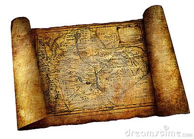 Medieval map Map Scroll, Medieval Map, Ancient Scroll, Pirate Treasure Maps, Ancient Scripts, Beach Clipart, Ancient Maps, Vintage Fairies, Texture Images