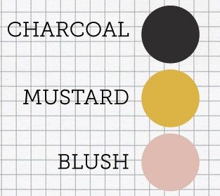 Charcoal, Mustard and Blush... Black White Mustard Bedroom, Blush And Mustard Bedroom, Mustard And Pink Bedroom, Pink And Mustard Bedroom, Mustard Color Scheme, Mauve Bedroom, Blush Bathroom, Mustard Bedroom, Mustard Living Rooms