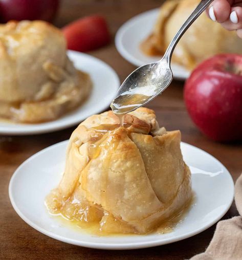 I Am A Baker, Apple Cider Sauce, Apple Ice Cream, Apple Dumpling Recipe, Cheesecake Tarts, Spiced Butter, I Am Baker, Classic Apple Pie, Homemade Apple Cider