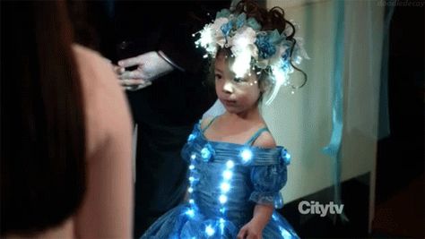 When the holiday arrives and it’s time to put on your outfit. | 19 Moments Every Twentysomething Experiences During The Holidays Lily Modern Family Blue Dress, Lily Pritchett, Lily From Modern Family, Modern Family Lily, Outrageous Outfits, Aubrey Anderson, Sass Queen, Are You Not Entertained, Role Model