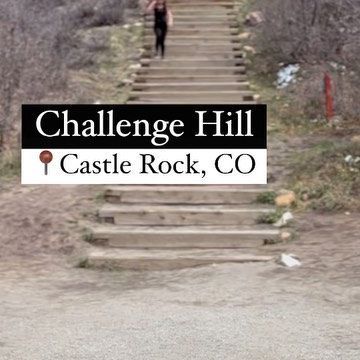 Jade Sharrer | Colorado Mountain Towns on Instagram: "Have you hiked the “mini incline” yet? Challenge Hill is located in 📍Castle Rock, CO There are also other activities to enjoy there including biking, zip lining, adventure park, sports, amphitheater & other events Check it out when in Castle Rock! Follow @coloradomountaintowns for more CO recommendations ☺️ #colorado #coloradoactivities #denver #denvercolorado #castlerock #castlerockcolorado" Colorado Activities, Zip Lining Adventure, Castle Rock Colorado, Zip Lining, Colorado Mountain, Mountain Town, Castle Rock, Colorado Mountains, Adventure Park