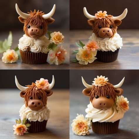 Western Birthday Cakes, I Love Cows, Cow Cupcakes, Cow Cake, Cow Stuff, Cow Cakes, Western Birthday, Highland Cows, Craft Day