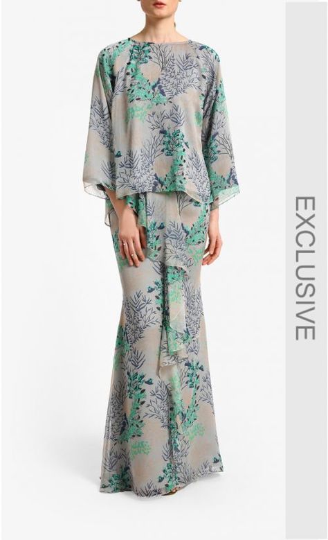 Printed Kurung Design, Baju Kurung Kedah Moden, Baju Raya Ideas Modern, Design Baju Raya, Baju Kurung Malaysia Modern, Kurung Moden Design, Batik Kurung, Design Baju Kurung, Raya 2022