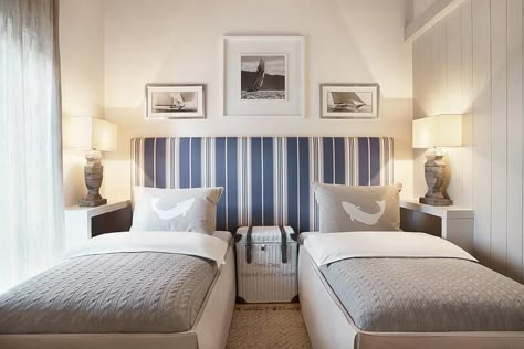 How to Feng Shui a Room with Two Beds? via @FengShuiNexus Twin Beds Guest Room, Airbnb Room, Two Twin Beds, Fashionable Baby, Twin Bedroom, Twin Beds, Twins Room, Boys Rooms, Trendy Bedroom