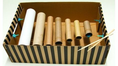 Music Instruments Diy, Toilet Paper Tubes, Kids Instruments, Instrument Craft, Homemade Musical Instruments, Making Musical Instruments, Homemade Instruments, Paper Towel Tubes, Toilet Paper Tube