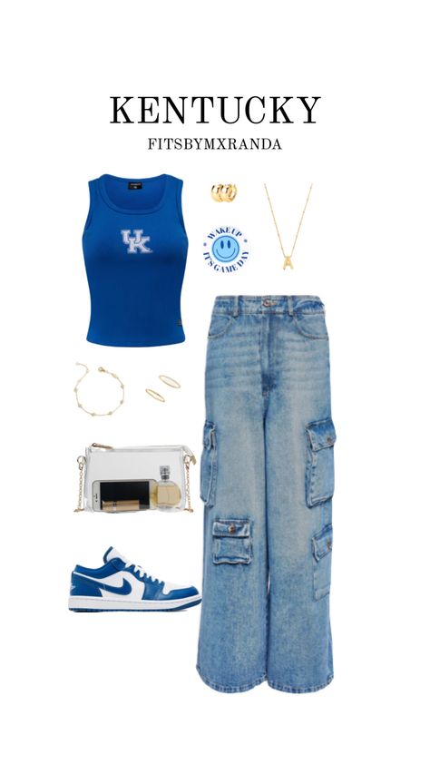 KENTUCKY GAMEDAY FIT // Shop the look on ltk // follow @fitsbymxranda on instagram & tiktok for daily fashion inspo 🤍 #outfitinspo #gameday #gamedayfit #gamedayoutfit #kentucky #outfit Kentucky Outfit, Shop The Look, Look On, Daily Fashion, Kentucky, Fashion Inspo, On Instagram, Instagram