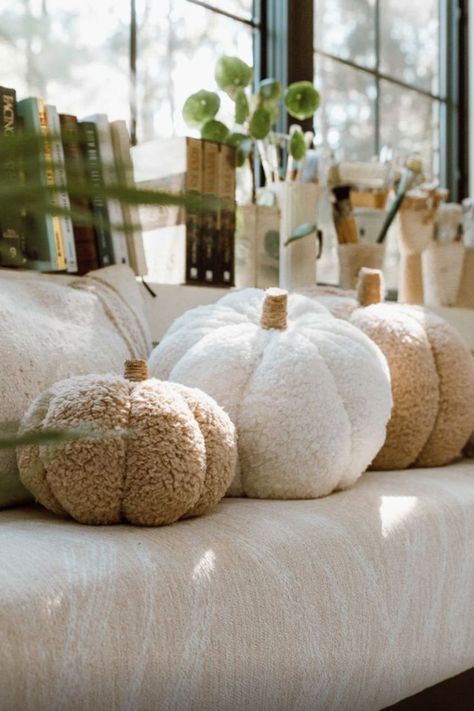 Fall Coffee Table, Fall Living Room Decor, Living Room Decor Rustic, Fall Living Room, Cozy Fall Decor, Rustic Fall Decor, Bedroom Decor Inspiration, Fall Deco, Pumpkin Pillows