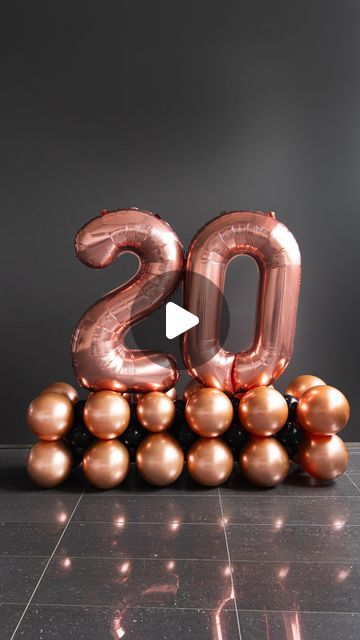 Foil Number Balloons Decoration, Balloon Number Display, Balloon Store, Big Numbers, Corporate Events Decoration, Foil Number Balloons, Balloon Arrangements, Please Please Please, Milestone Birthday