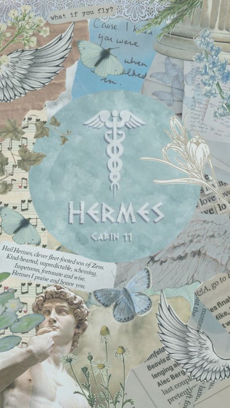 Hermes cabin 11 #hermes #cabin11 #percyjackson #percyjacksonandtheolympians #beauty #outfitinspo #nature #nature #music #vibes #quotes Cabin 11 Hermes, Titans Greek Mythology, Hermes Cabin, Ancient Greek Clothing, Percy Jackson Cabins, Percy Jackson Drawings, Percy Jackson Wallpaper, Son Of Zeus, Vibes Quotes