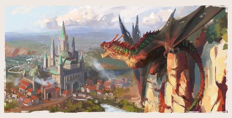 Dragons Concept Art, 다크 판타지, Dragon Rider, Dragon Pictures, Dragon Artwork, Mythical Creatures Art, Mythological Creatures, Dragon Drawing, Fantasy Art Landscapes