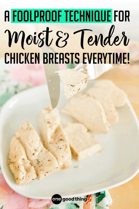 Perfect Chicken Breast, Moist Chicken Breast, Wallpaper Food, Moist Chicken, Ways To Cook Chicken, Perfect Chicken, Tender Chicken Breast, Chicken Enchilada Recipe, Slow Cooker Dinner