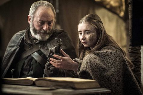 The 10 Best Game of Thrones Duos Shireen Baratheon, The Dance Of Dragons, Davos Seaworth, Dance Of Dragons, Winter Is Coming Stark, Liam Cunningham, Game Of Thrones Tv, Fire Book, Jaime Lannister