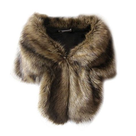 ROPALIA Women Ladies Faux Fox Fur Capes Jacket Cloak Coat... https://www.amazon.co.uk/dp/B01LAU8SK2/ref=cm_sw_r_pi_dp_x_.LT2ybJ3TQ5QP Faux Fur Wedding, Short Faux Fur Coat, Burning Men, Brown Shawl, Brown Faux Fur Coat, Faux Fur Cape, Faux Fur Shawl, Cape Shawl, Wedding Fur