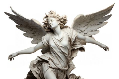 Greek sculpture angel statue representation spirituality. | free image by rawpixel.com / Manee Rawpixel Greek Angel, Angel Sculpture Art, Sculpture Angel, Cemetery Angels, Reference Photos For Artists, Classic Sculpture, Angel Statue, Angel Sculpture, Plaster Wall Art